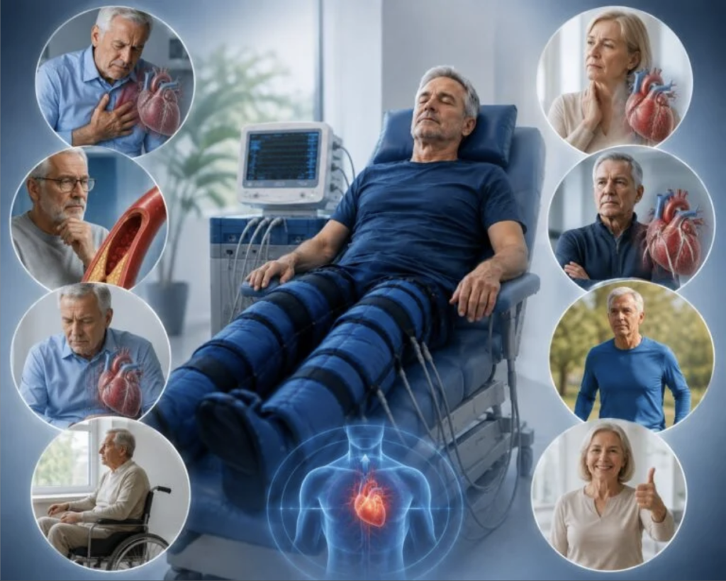 Illustration representing who EECP treatment is suitable for