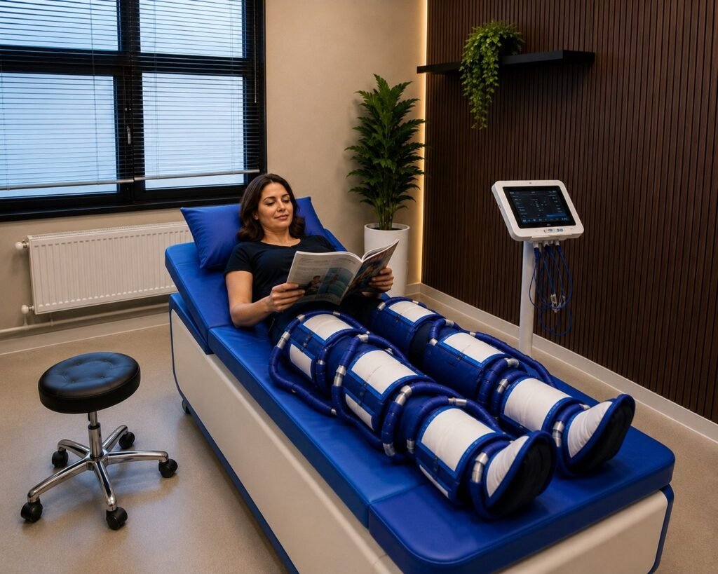 EECP treatment equipment at EECP Cyprus clinic
